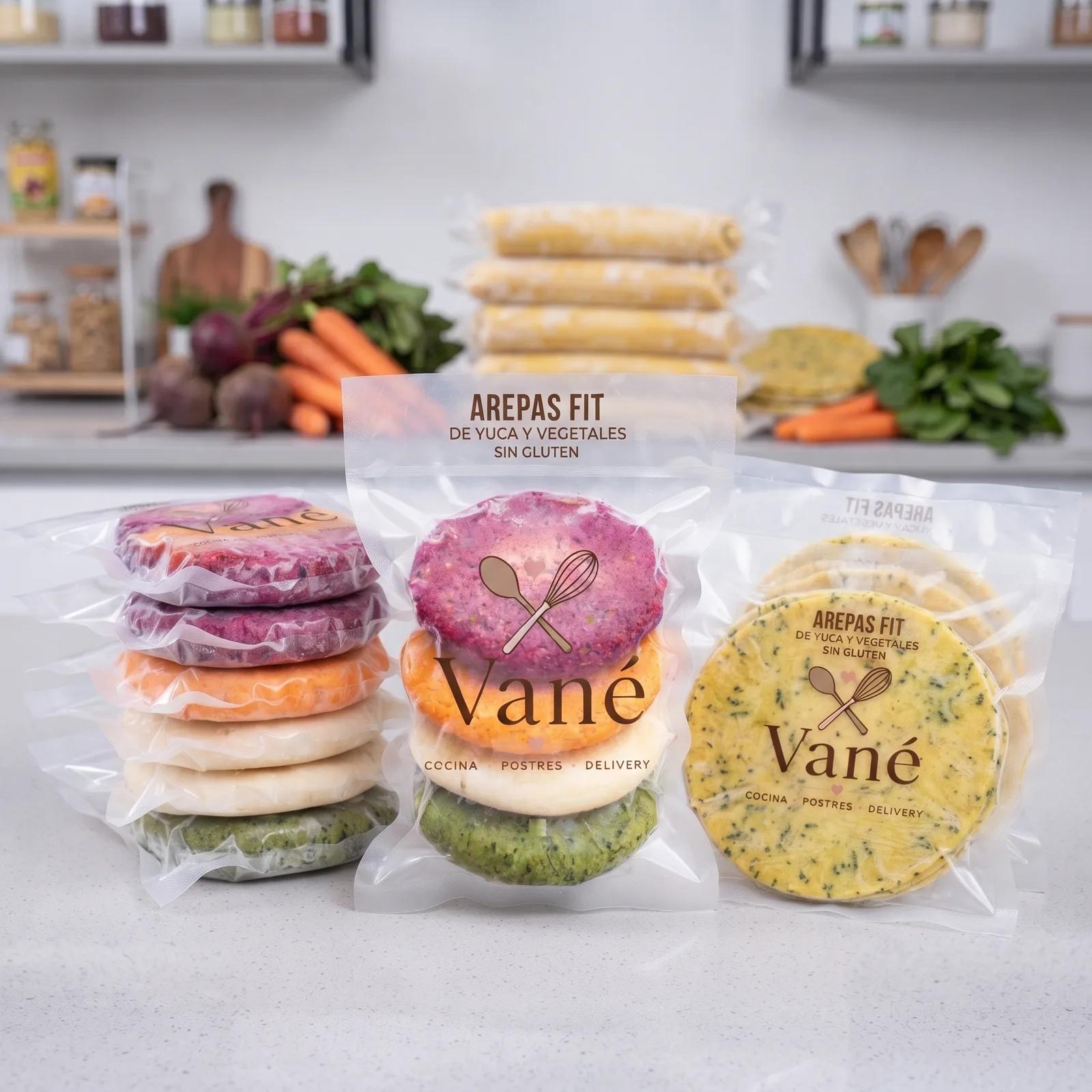 Arepas Nutritivas Congeladas al por Mayor | 6 Variedades de Vegetales – Vané Saludable
